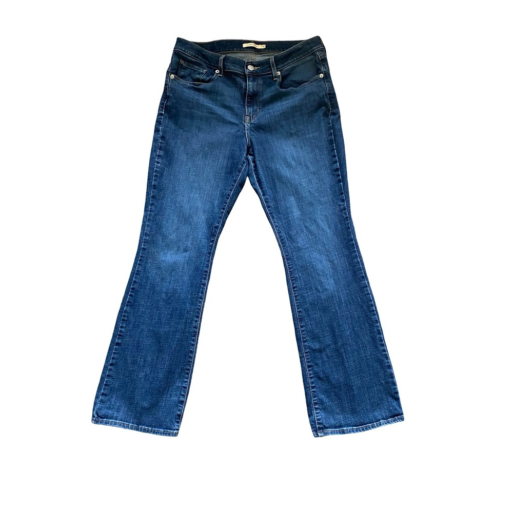 Levi's Classic Bootcut Jeans Women's Size 10 Dark Wash Stretch Denim Lightweight
